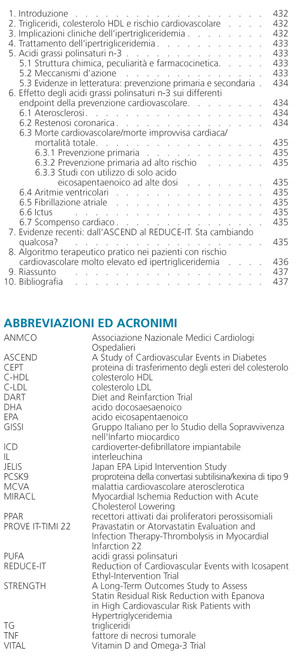 Position paper ANMCO: Nuove prospettive sul ruolo degli acidi grassi  polinsaturi n-3 nella prevenzione cardiovascolare | Giornale Italiano di  Cardiologia - Organo ufficiale di Italian Federation of Cardiology e  Società Italiana di