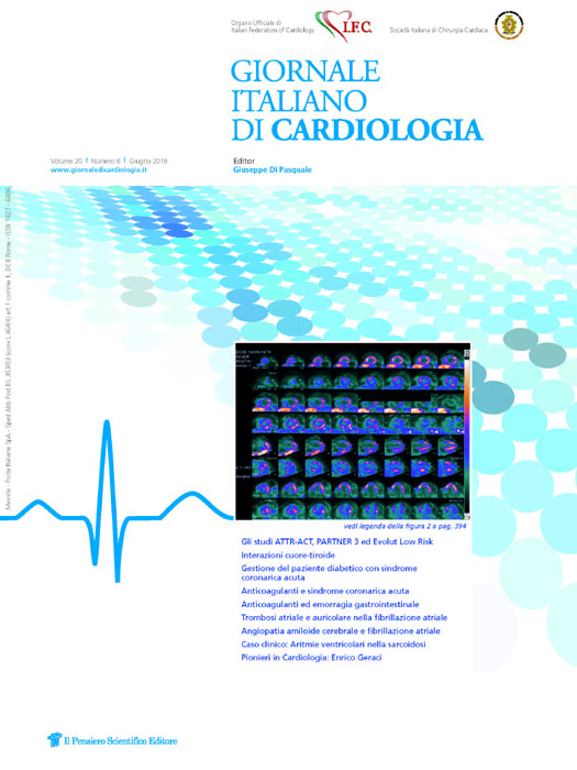 2019 Vol. 20 N. 6 Giugno