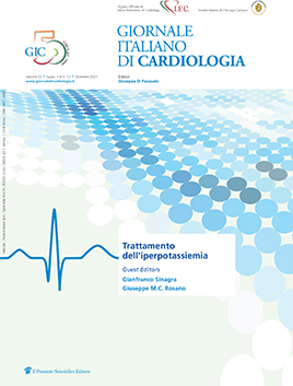 2021 Vol. 22 Suppl. 1 al N. 12 DicembreTrattamento dell'iperpotassiemia