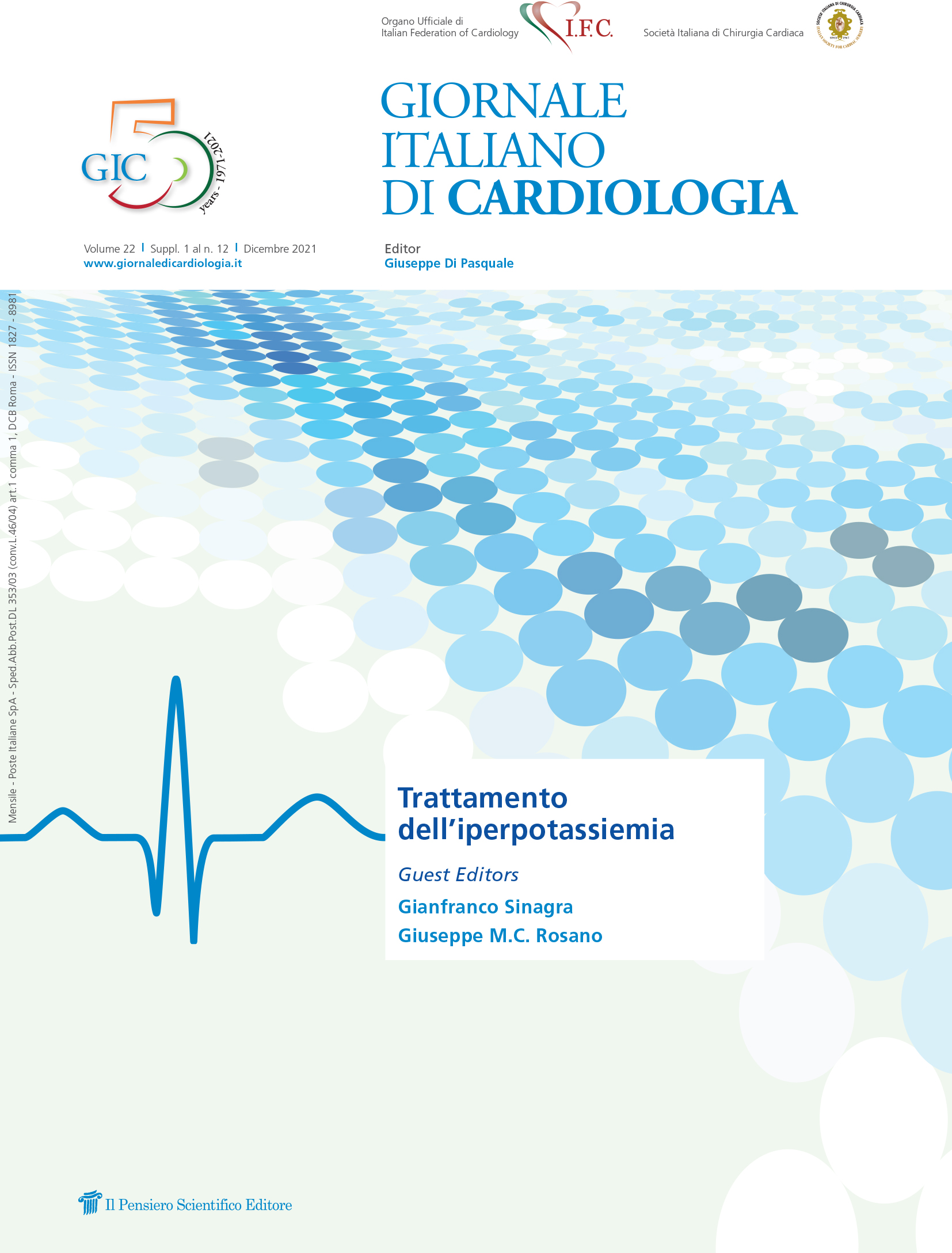 2021 Vol. 22 Suppl. 1 al N. 12 DicembreTrattamento dell'iperpotassiemia