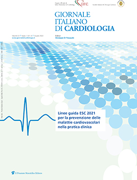 Suppl. 1 Linee guida ESC 2021
per la prevenzione delle
malattie cardiovascolari
nella pratica clinica