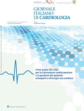 Suppl. 1 Linee guida ESC 2022 per la valutazione
cardiovascolare e la gestione dei pazienti sottoposti
a chirurgia non cardiaca