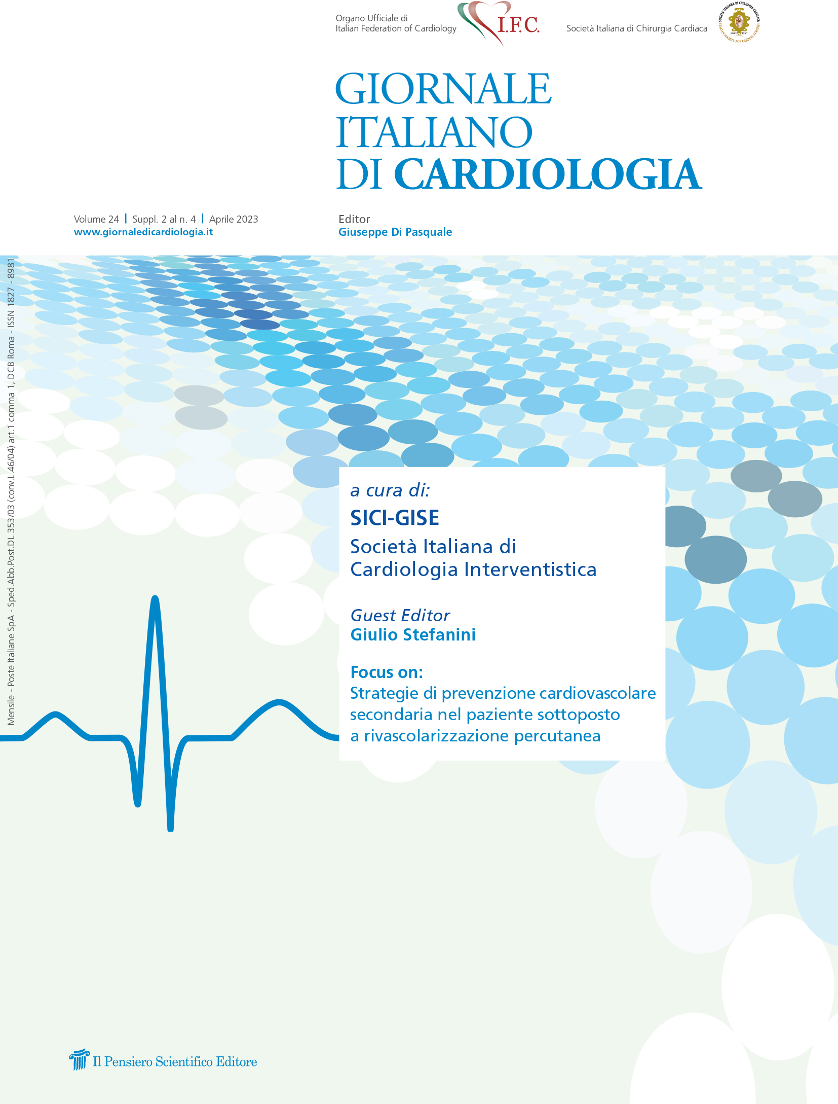 2023 Vol. 24 Suppl. 2 al N. 4 Aprilea cura di: SICI-GISE Società Italiana di Cardiologia Interventistica