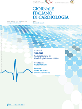 2023 Vol. 24 Suppl. 2 al N. 10 OttobreA CURA DI: SICI-GISE SOCIETÀ ITALIANA DI CARDIOLOGIA INTERVENTISTICA