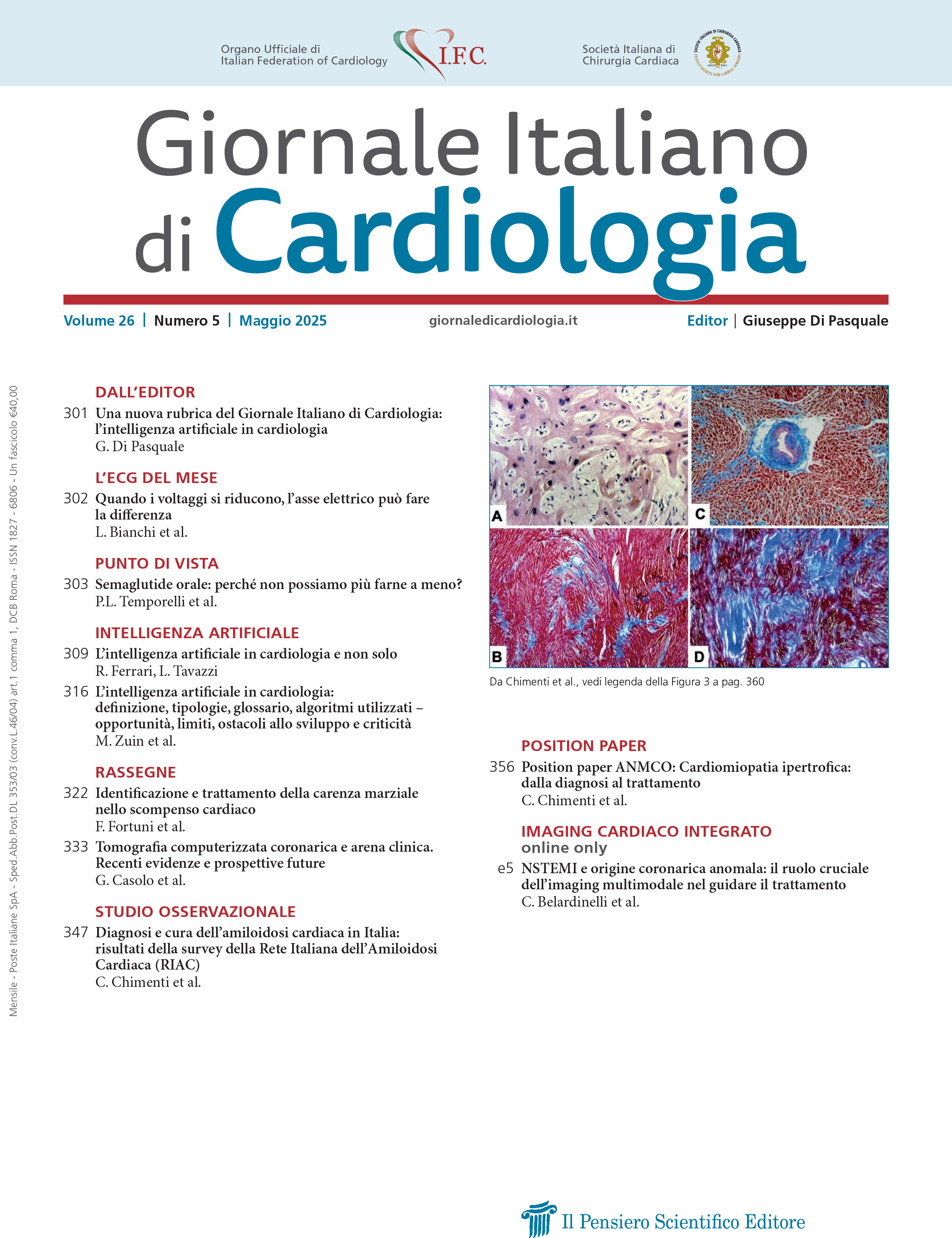 2025 Vol. 26 N. 5 Maggio