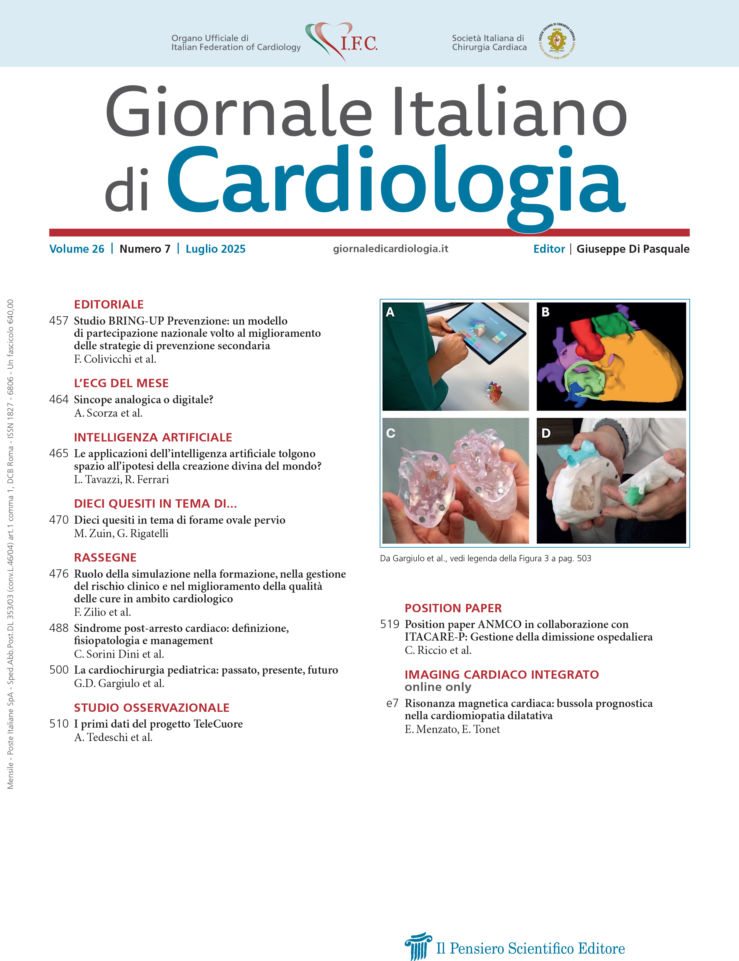2025 Vol. 26 N. 7 Luglio