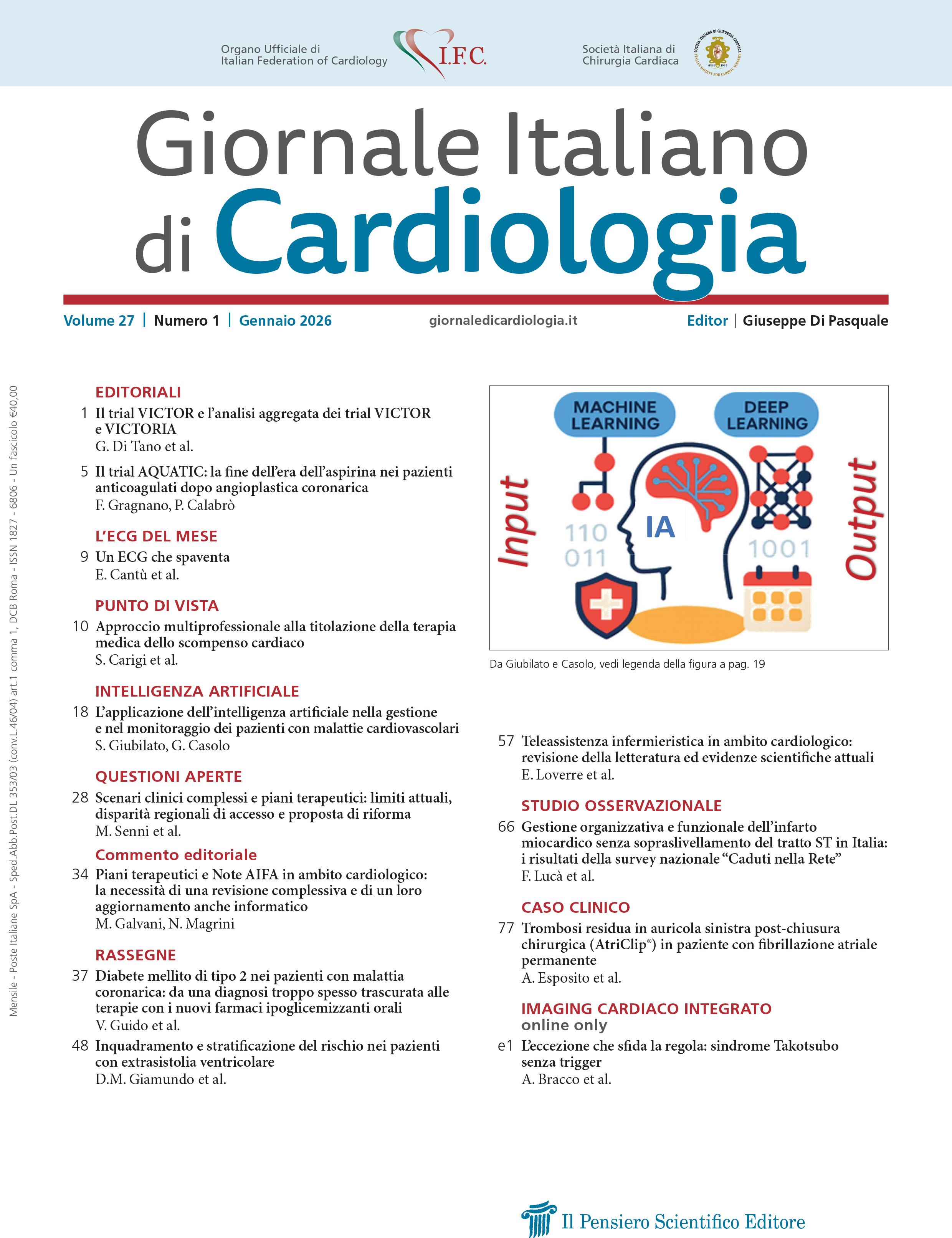 2026 Vol. 27 N. 1 Gennaio
