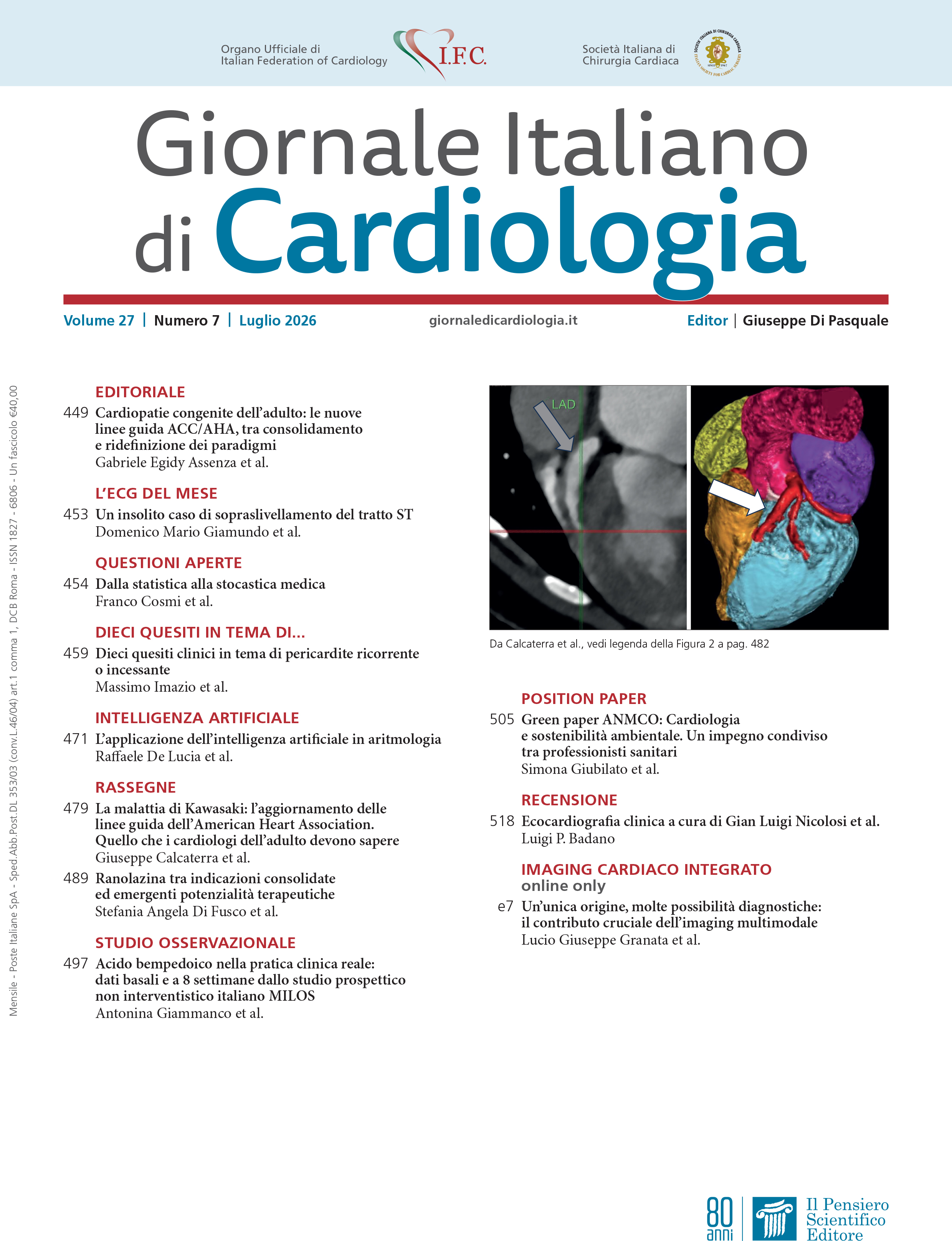 2026 Vol. 27 N. 7 Luglio