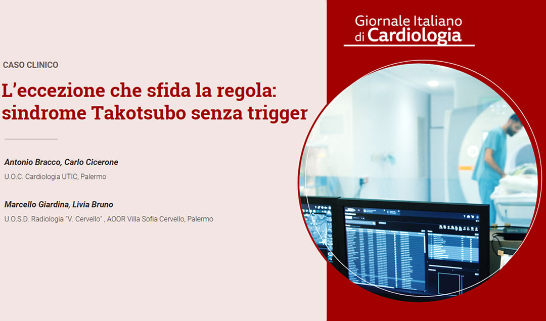 Sindrome Takotsubo senza trigge